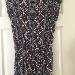 Tribal pattern romper